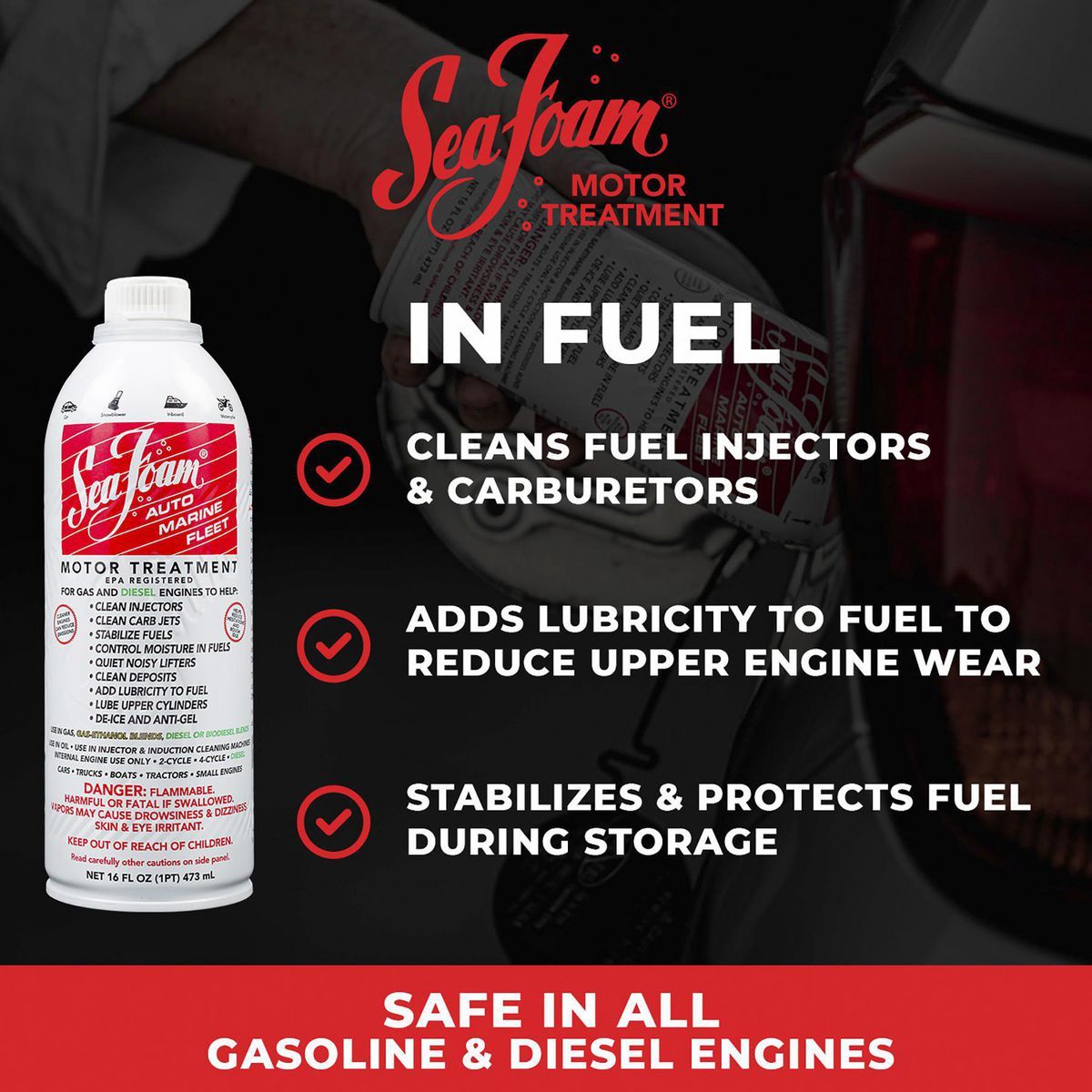 16 oz. Motor Treatment B347