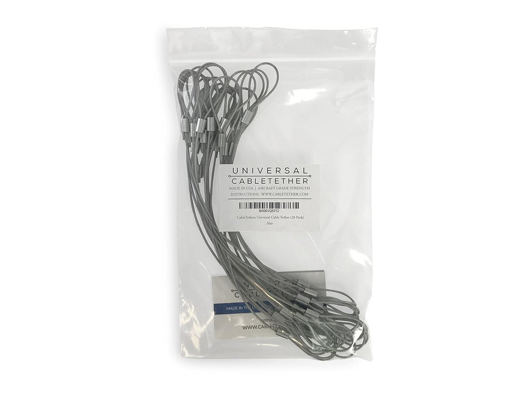Cable Tethers 20 Pack Heavy Duty Adjustable O523