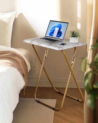 Folding TV Tray Table with No Assembly Required A76004