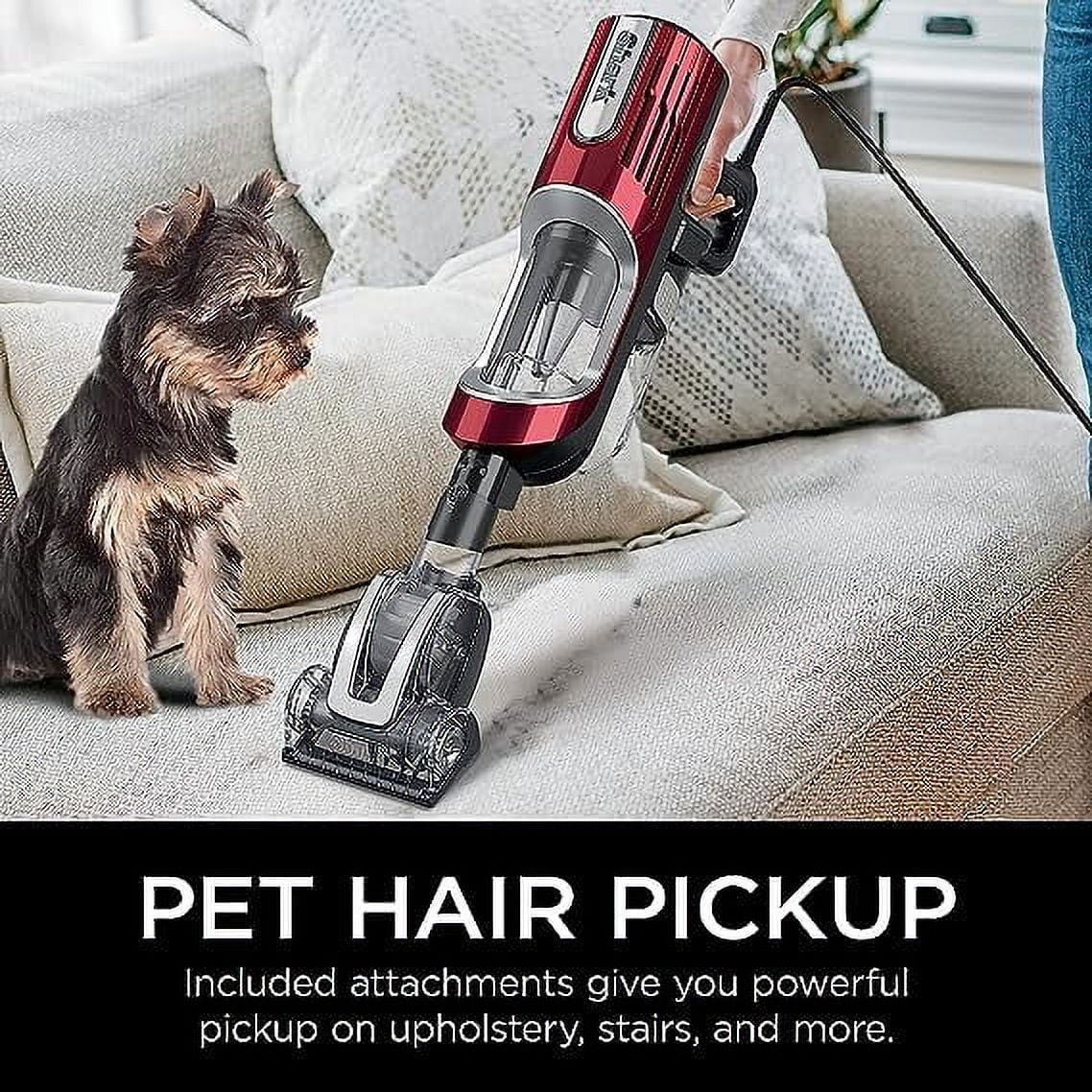 Corded Stick Vacuum with Self-Cleaning Brushroll P86872