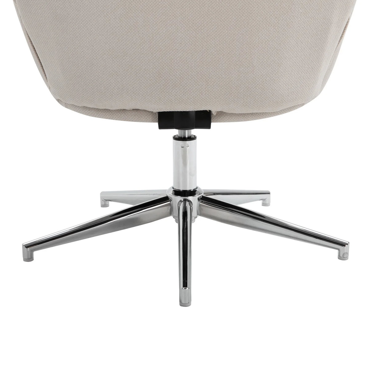 Beige Upholstery Accent Chair I760129