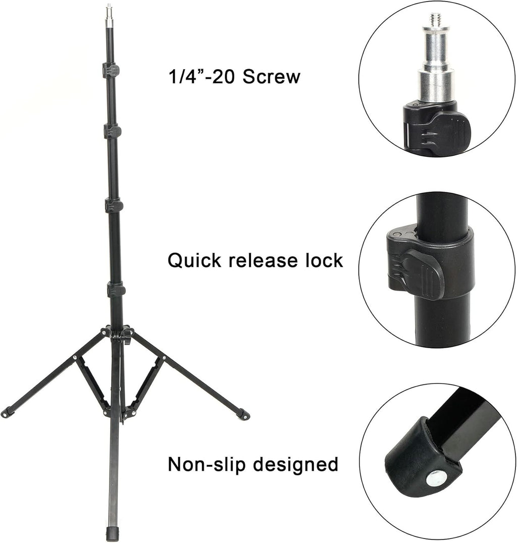 Heavy Duty Aluminum Alloy Light Stand P2915