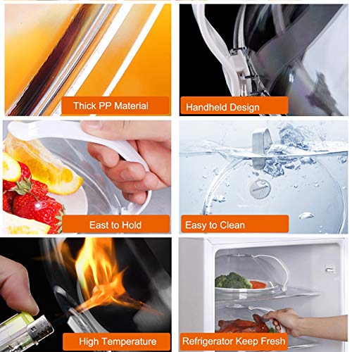 2 Pack Microwave Splatter Cover with Adjustable Steam Vents Q33396