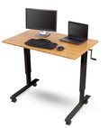 Crank Adjustable Height Standing Desk D324