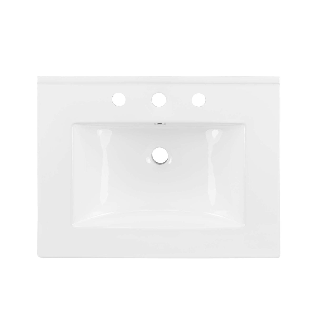 White Bathroom Sink B5833