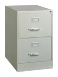 26.5" Deep 2 Drawer Metal Vertical File Cabinet F31426