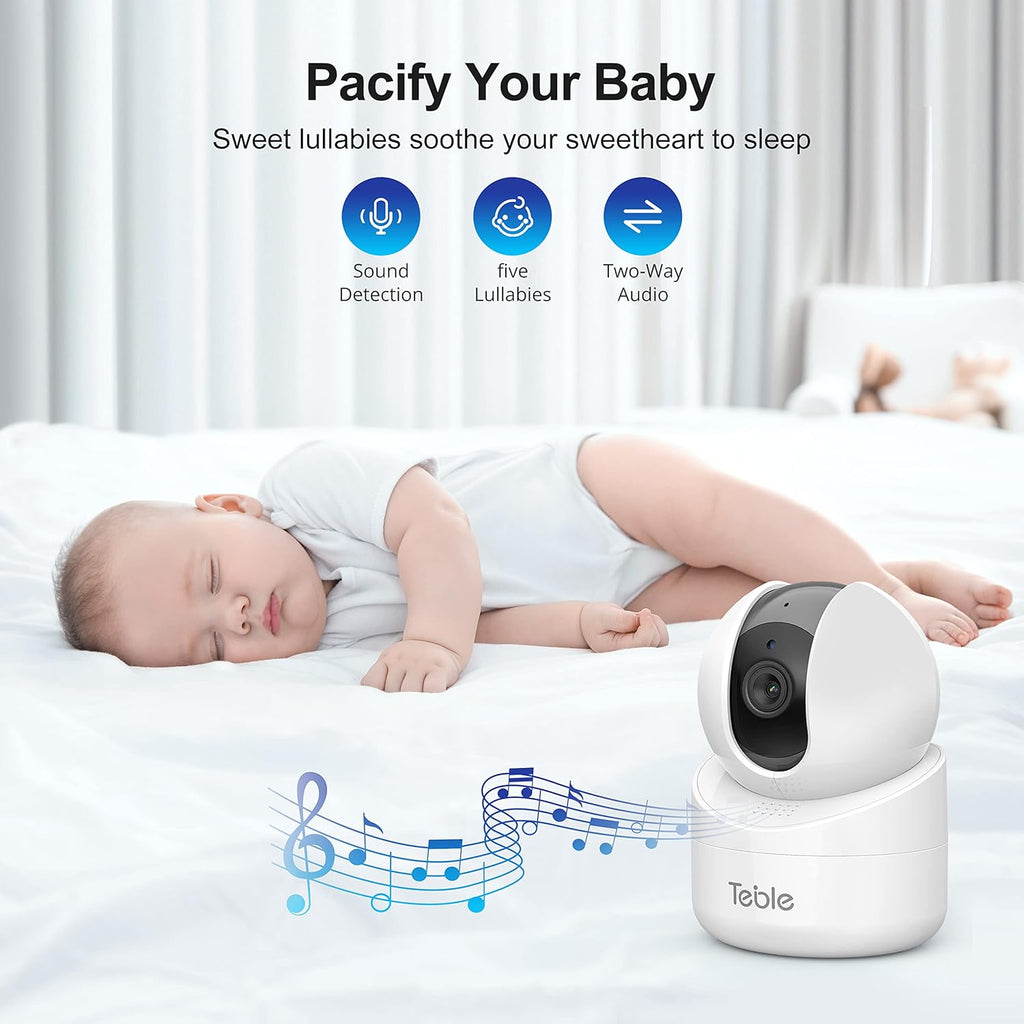 5.5" HD Video Baby Monitor with Camera and Audio K153774