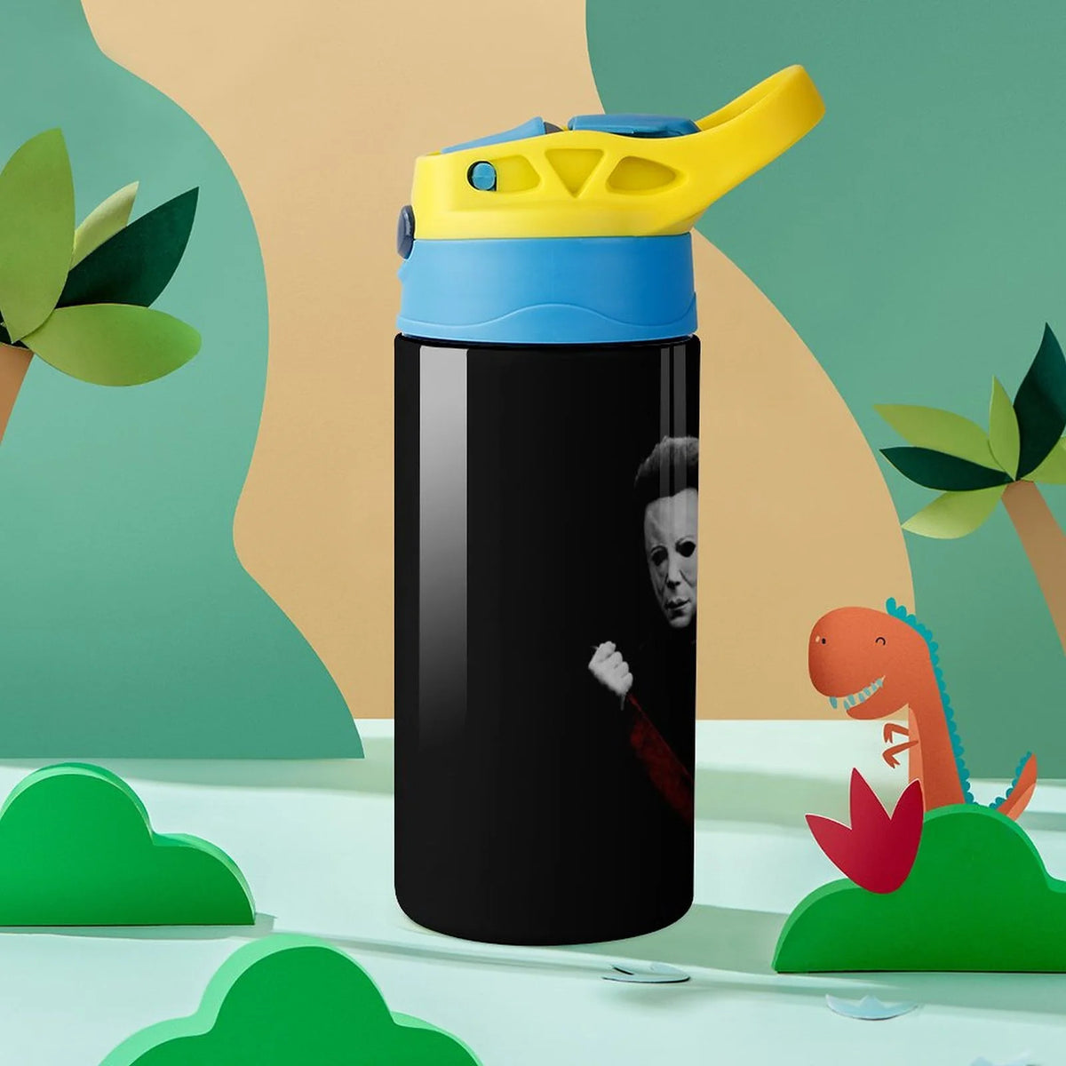 Insulated Stainless Steel Water Bottle with Straw V635580