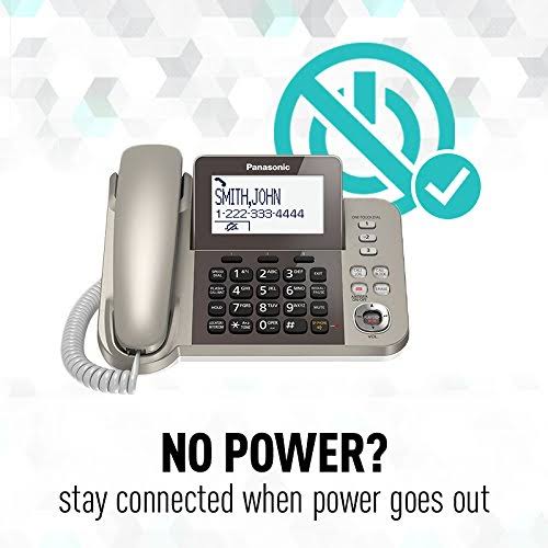 Champagne Gold Cordless Phone J23189