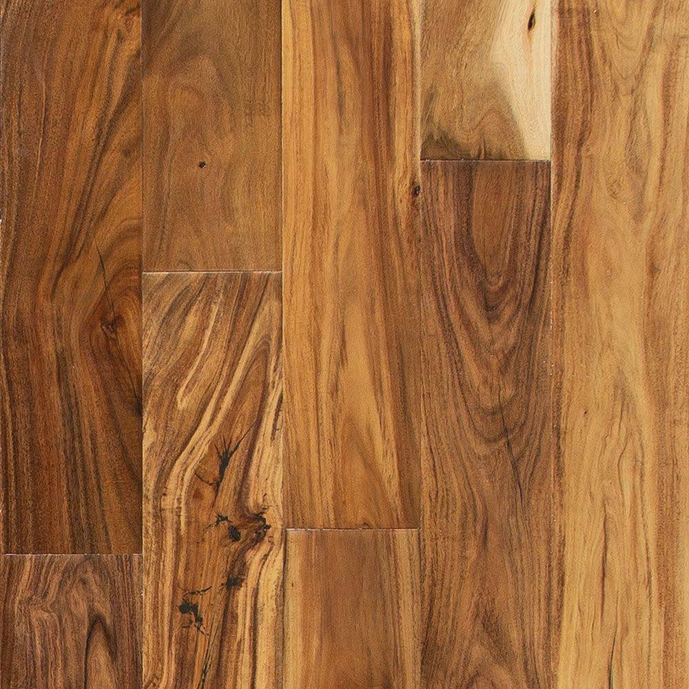 7/16 in. x 4.75 in. Tobacco Road Acacia Easy Click Engineered Hardwood Flooring W26704