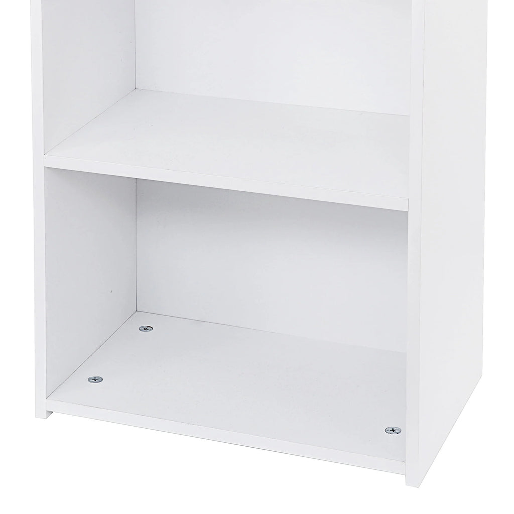 5-Tier Narrow Bookshelf with Adjustable Shelves S368