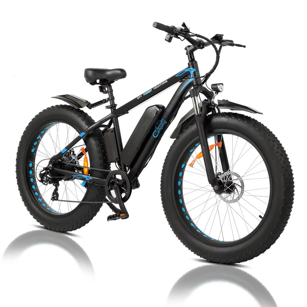 26 inch 7-Speed Electric Mountain Bicycle 500W 48V 10Ah Q44522