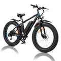 26 inch 7-Speed Electric Mountain Bicycle 500W 48V 10Ah Q44522