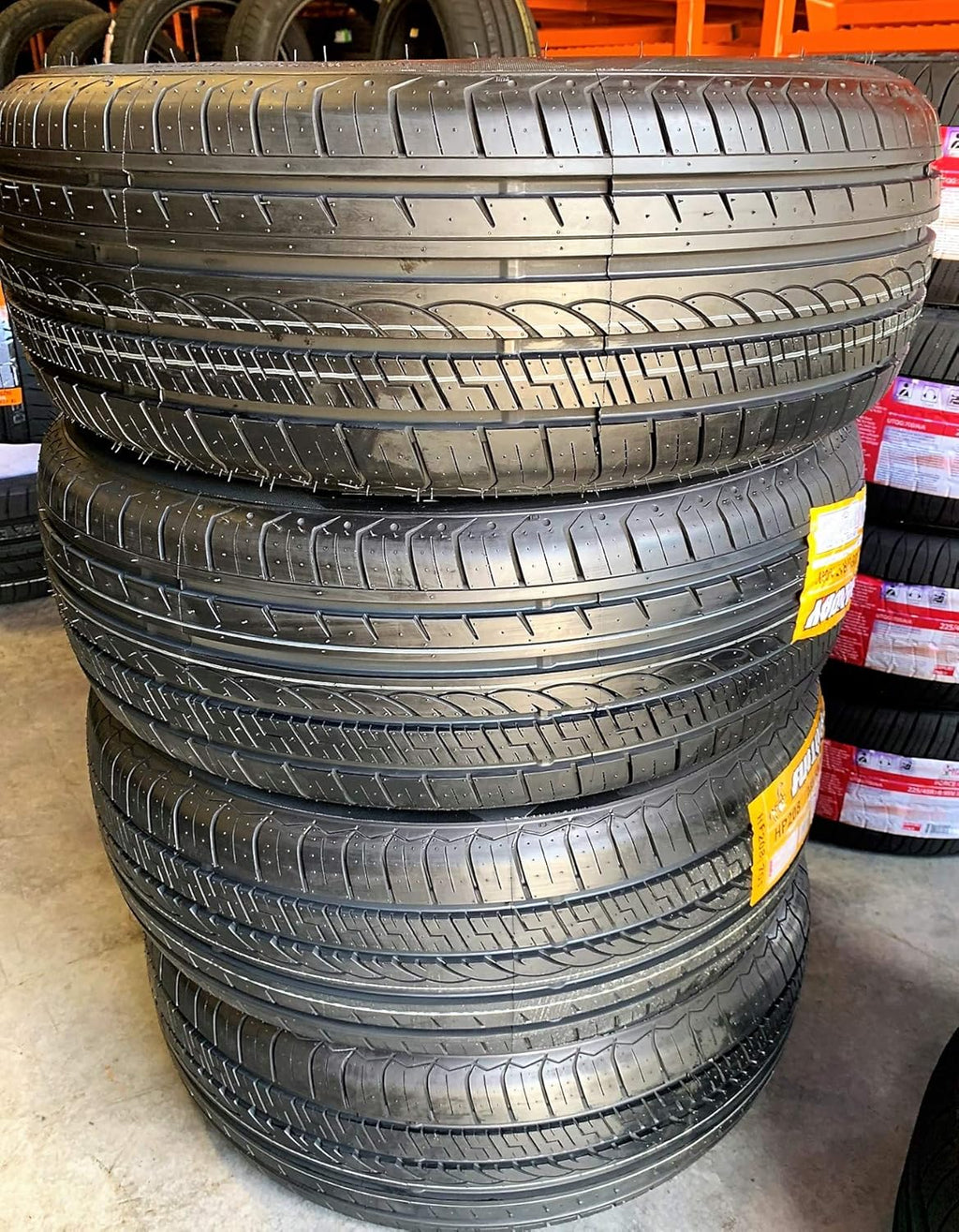 All-Season Performance Radial Tire 205/70R15 96H 4-Ply BSW Pack of 2 K33459