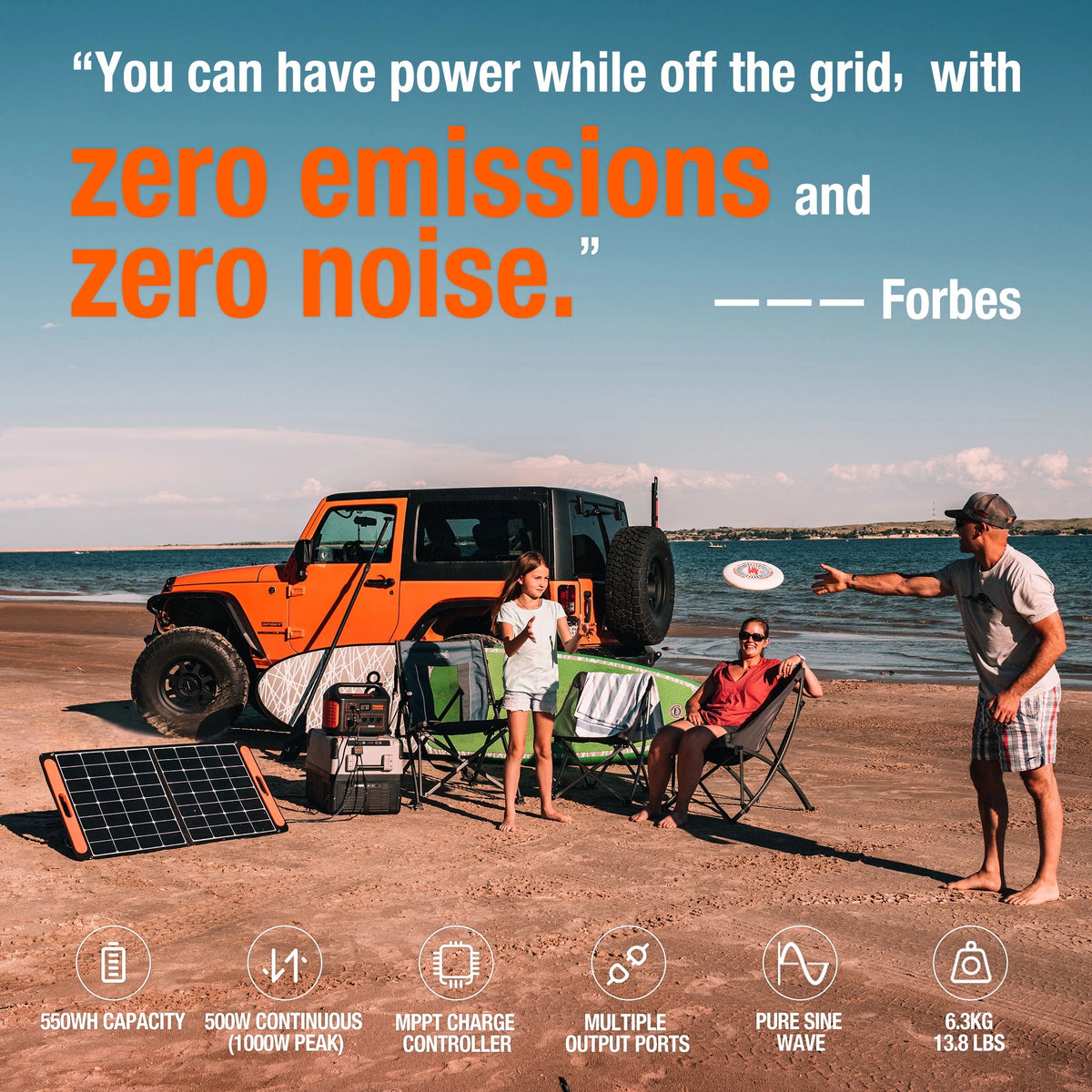 Portable Power Station 500 Watts O56410
