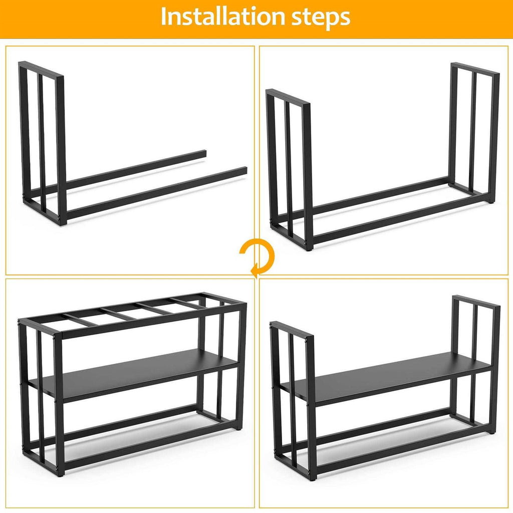 55-75 Gallon Fish Tank Stand with Storage Shelf Z756209