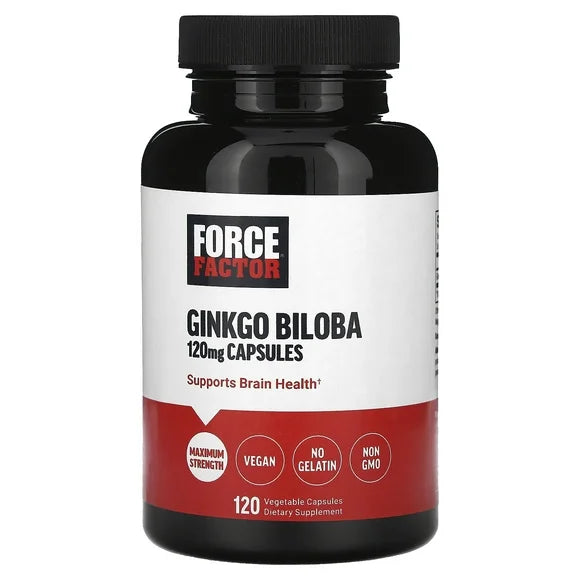 Ginkgo Biloba 120 mg 120 Vegetable Capsules K78815