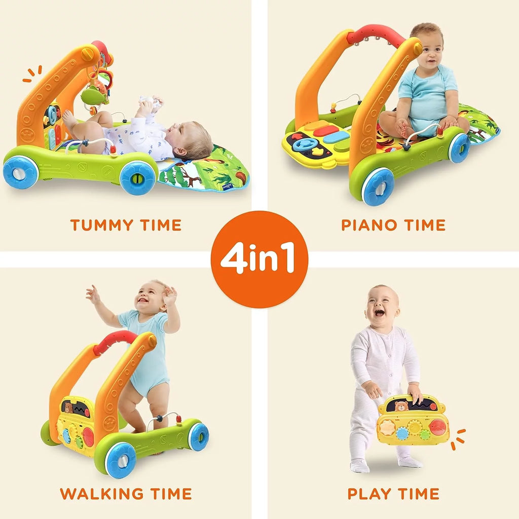 4-in-1 Baby Play Mat & Activity Center Gym B771918