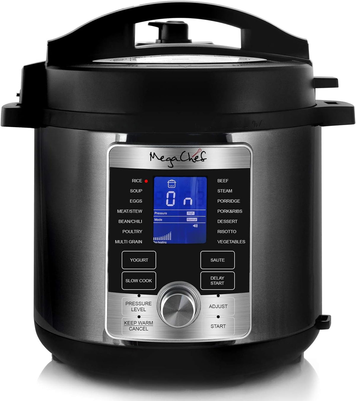 6 Quart Stainless Steel Electric Digital Pressure Cooker N187112