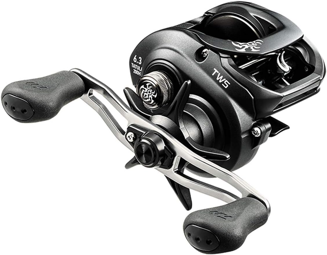 Black 7.3:1 Gear Ratio Casting Reel J9716