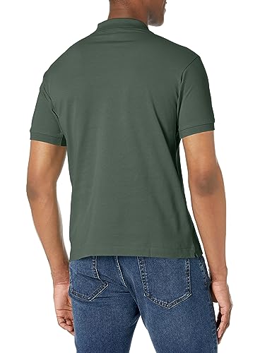 Men's Short Sleeved Ribbed Collar Shirt R3096