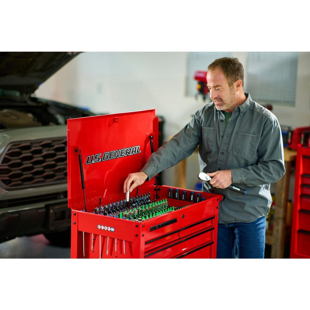 Red 4-Drawer Tech Cart V575