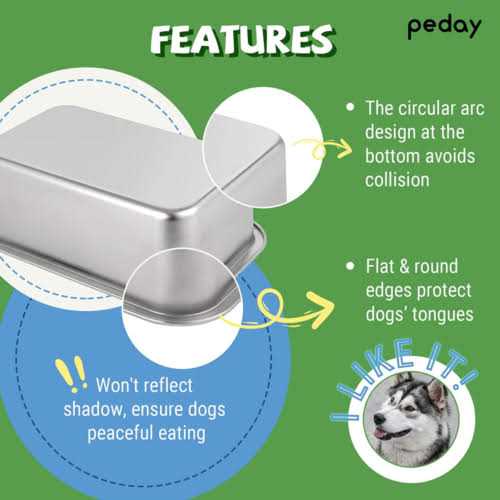 Large 304 Stainless Steel Dog Water Bowl N316