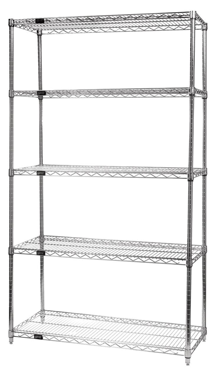 Chrome 5-Shelf Unit J107843