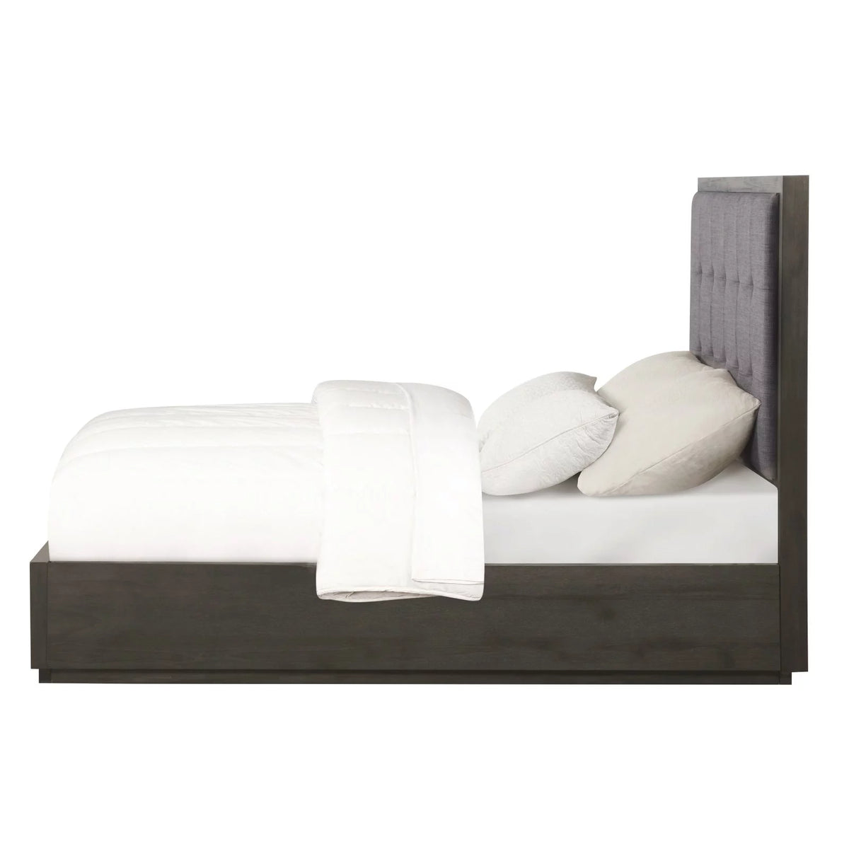 King Tufted Storage Panel Bed Y477