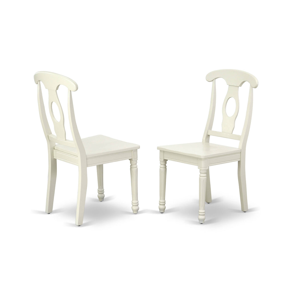 3PC Round Table and 2 Panel Back Chairs T9513