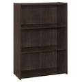 Three Shelves Bookcase in Cappuccino Black N517