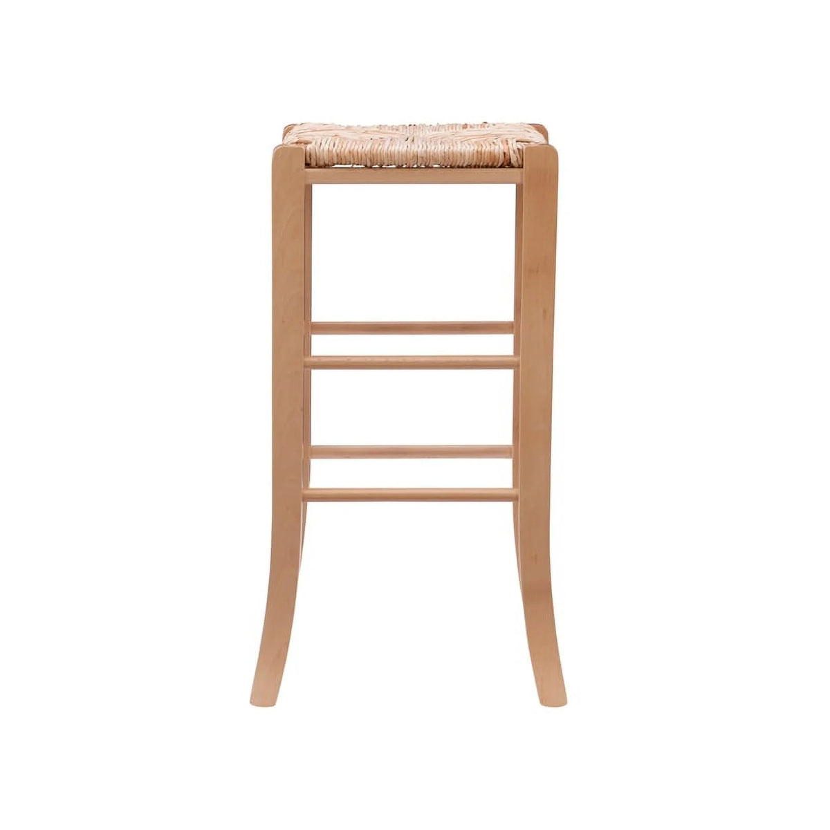 29.15" Traditional Wood Backless Bar Stool N91788