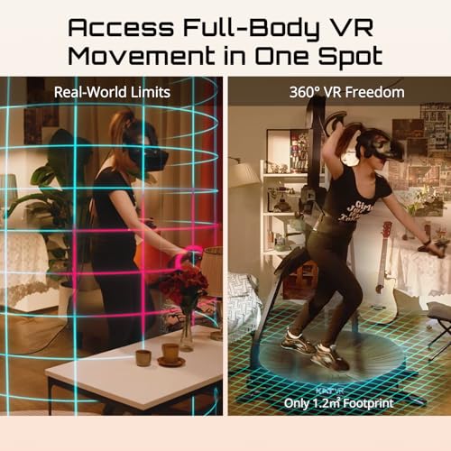 VR Treadmill 360° Omnidirectional Walking Pad US Size 9.5 M254