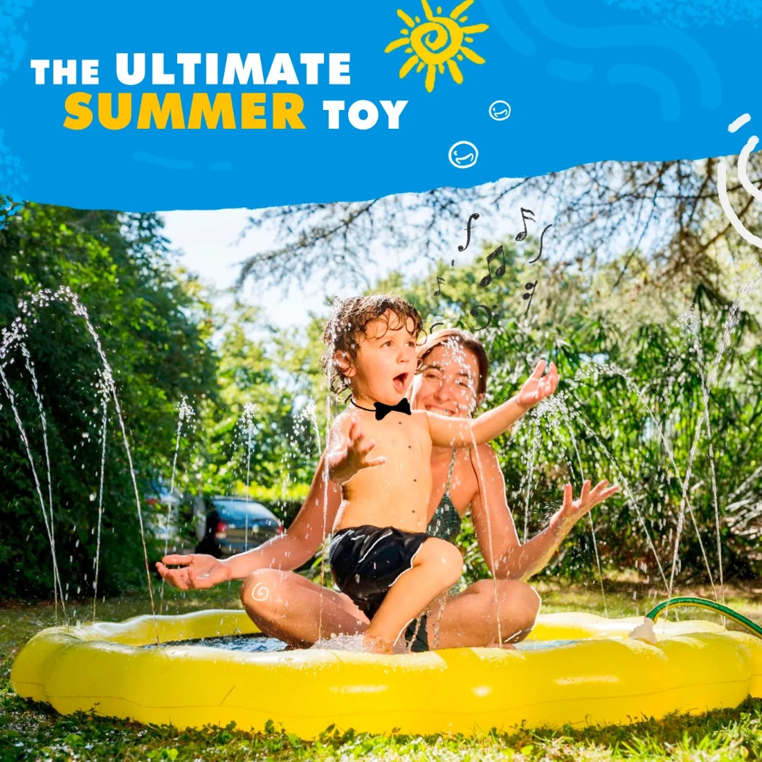 Splash Pad and Sprinkler for Kids J9143