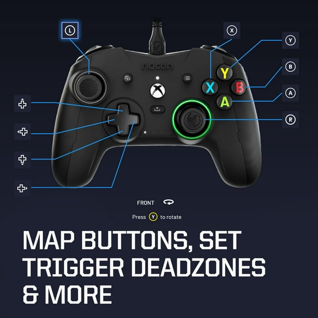 Black Controller for Xbox and Windows U62203