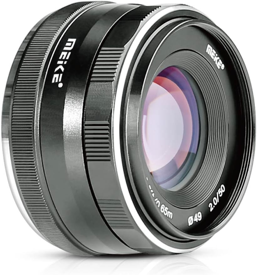 50mm f 2.0 Large Aperture Manual Focus Lens APS-C Y800