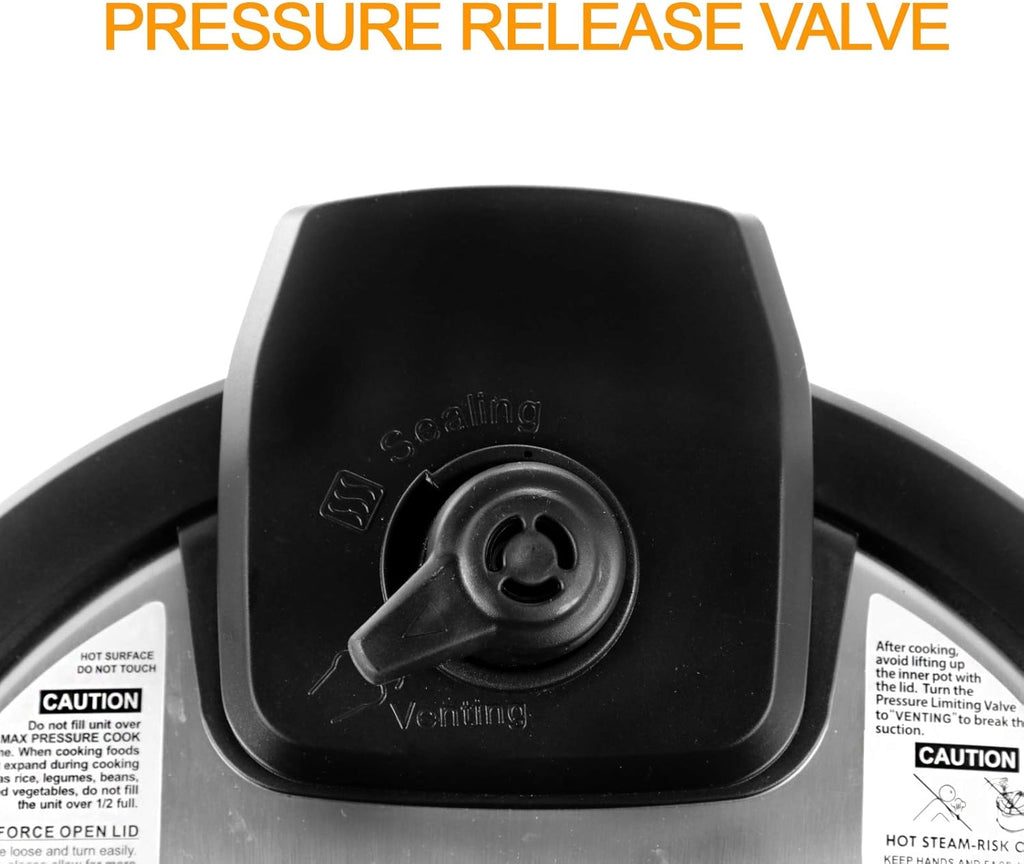 6 Quart Stainless Steel Electric Digital Pressure Cooker N187112