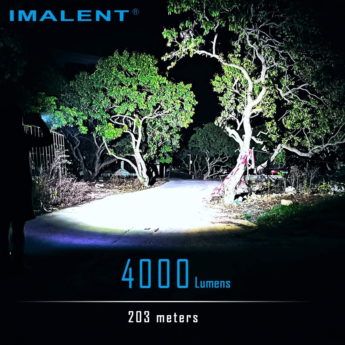 EDC Flashlight 4000 Lumens Rechargeable Torch S61853