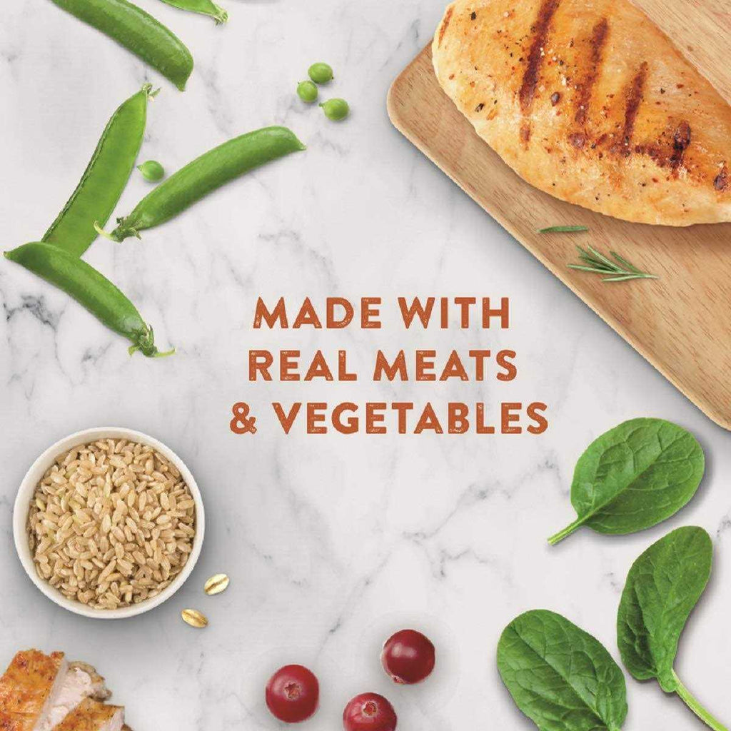 Chicken Turkey & Brown Rice Recipe Small Bites Dry Dog Food G52280