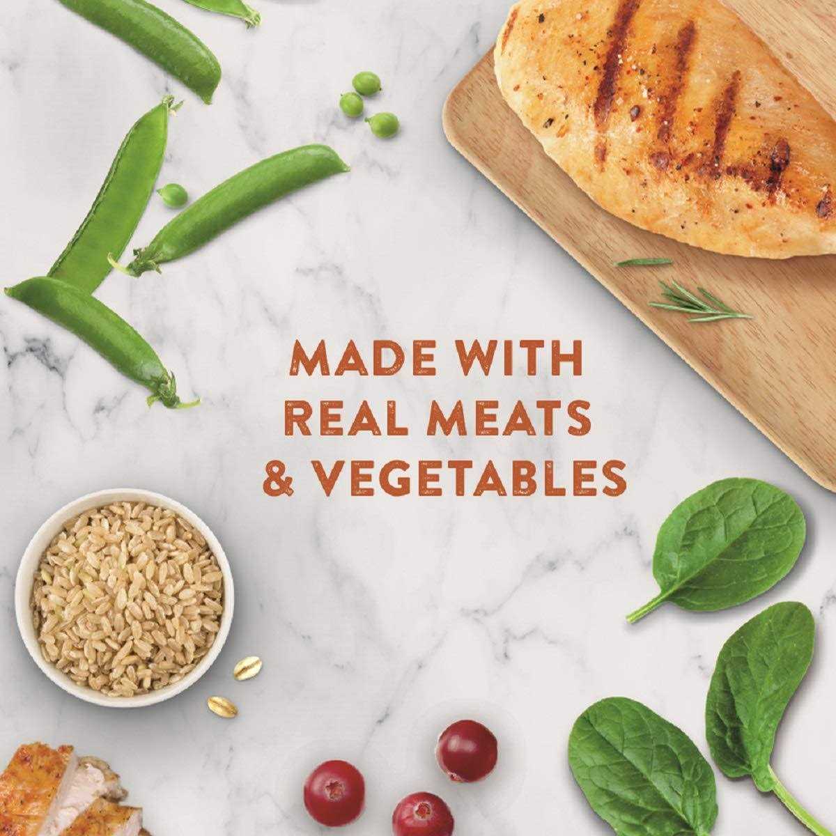 Chicken Turkey & Brown Rice Recipe Small Bites Dry Dog Food G52280