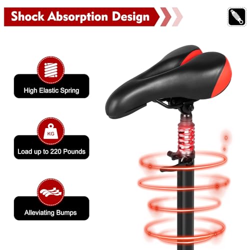 Adjustable Electric Scooter Seat 10.23 * 6.29inch Aluminum Rod L7429
