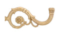 Cast Brass Lamp or Fixture Arm W616676