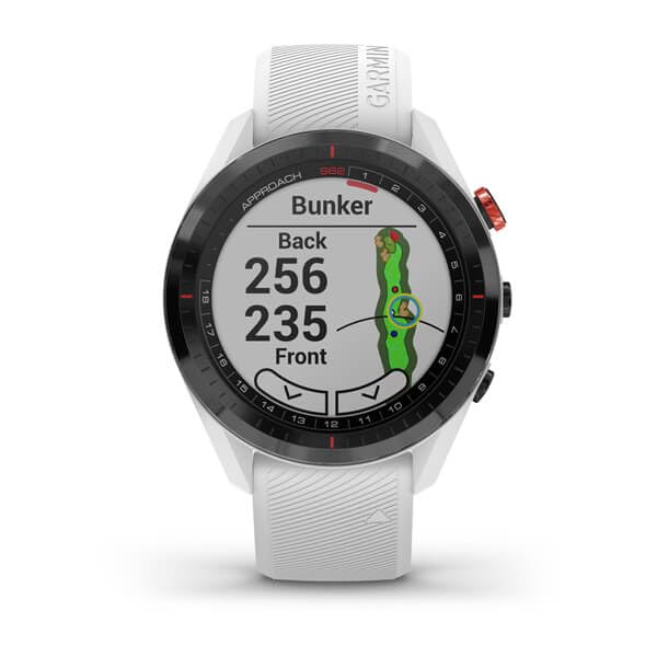 Black Bezel White Band GPS Golf Watch L94602