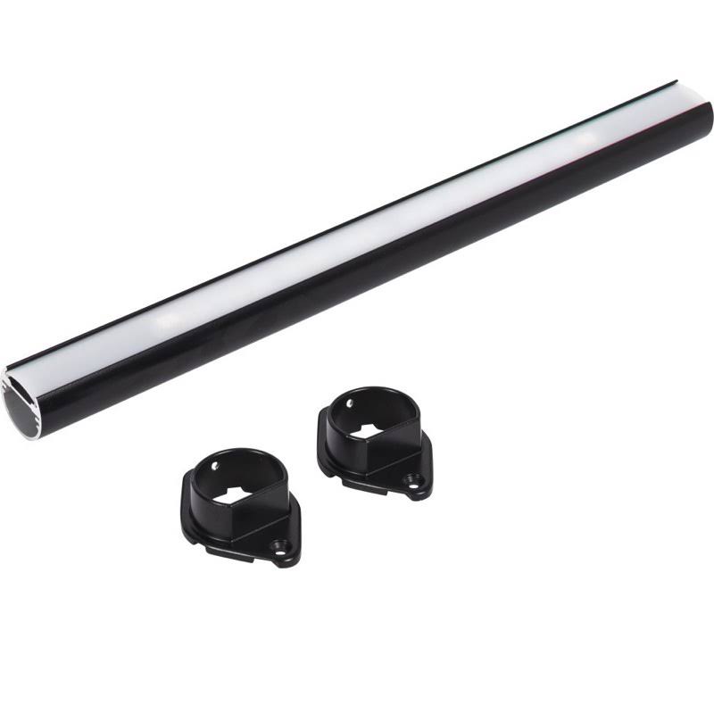 Black LED Lighted Closet Rod B420932