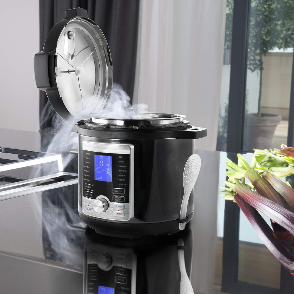 6 Quart Stainless Steel Electric Digital Pressure Cooker N187112