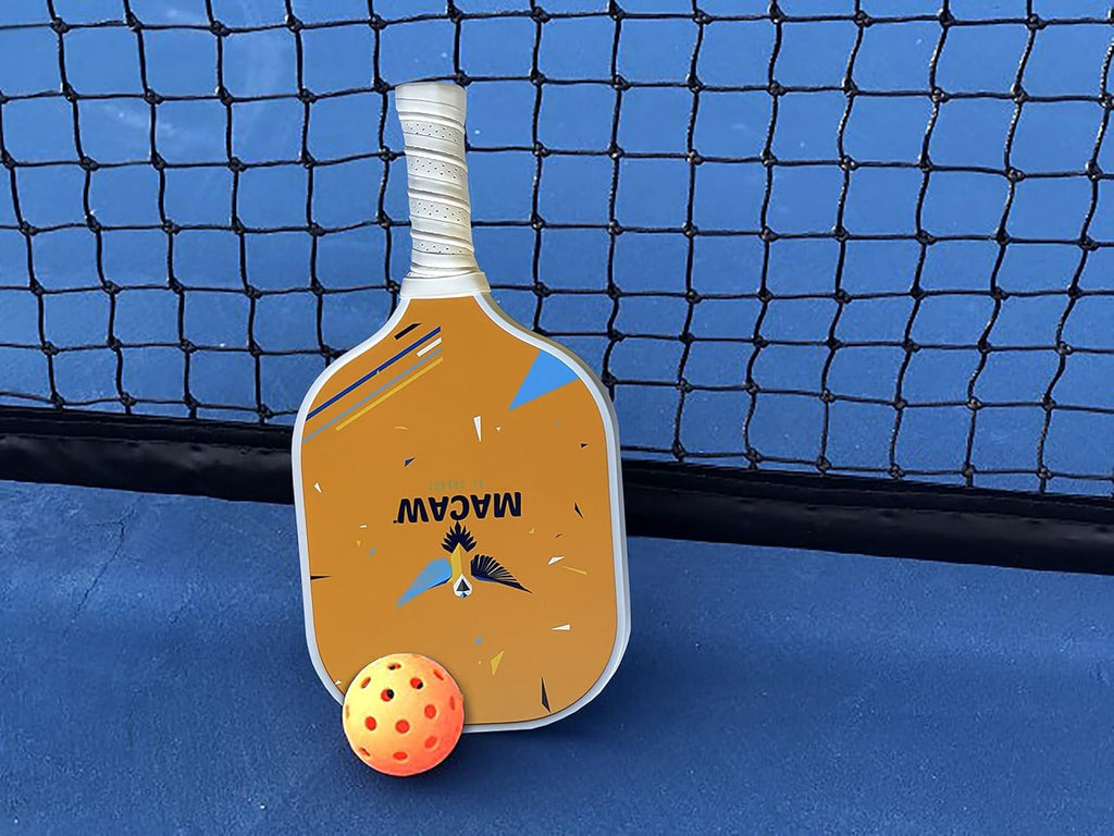 Graphite Pickleball Paddle Set of 2 and 4 Pickleballs O479638