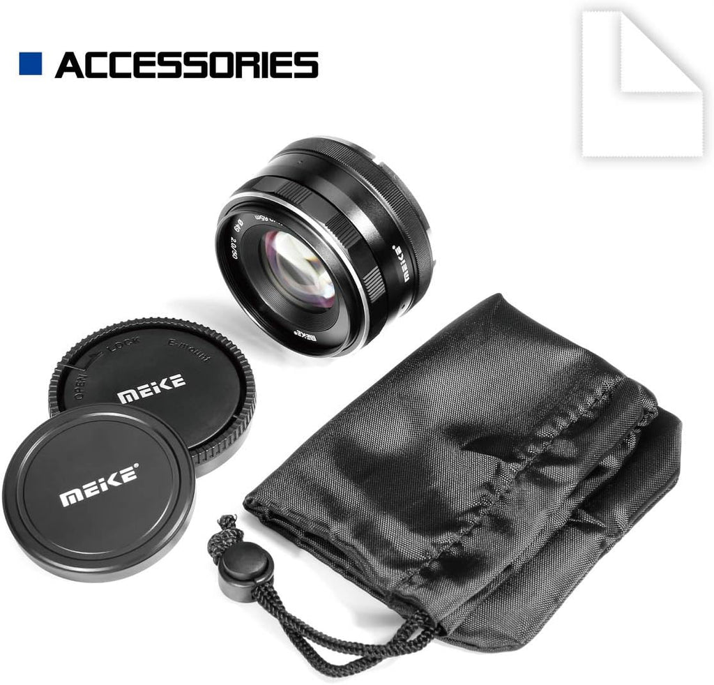 50mm f 2.0 Large Aperture Manual Focus Lens APS-C Y800