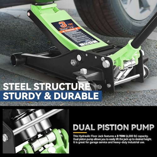 4 Ton Low Profile Steel Hydraulic Floor Jack G711127