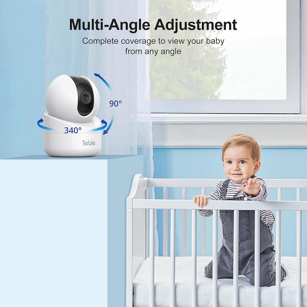 5.5" HD Video Baby Monitor with Camera and Audio K153774