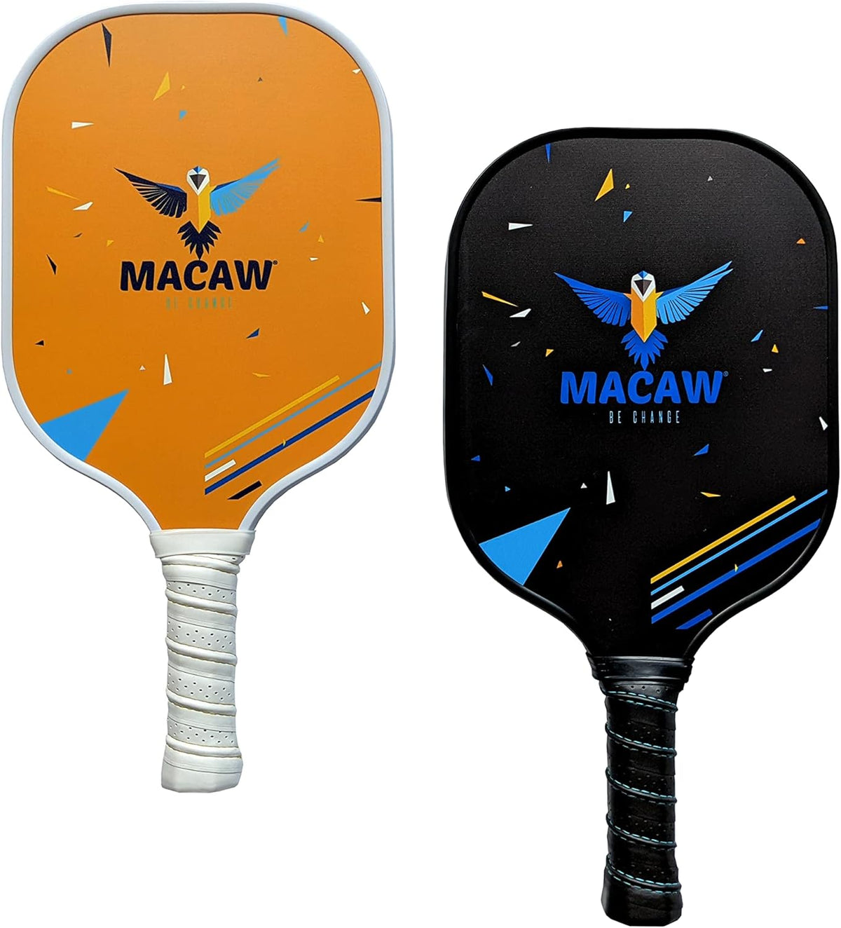 Graphite Pickleball Paddle Set of 2 and 4 Pickleballs O479638